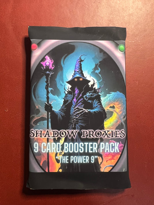 The Power 9 Proxy boosters